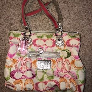 Coach Poppy Signature Purse